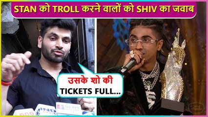 Uske Shows Ki Tickets Nahi Mil...Shiv Thakare SLAMS People-Bashing MC Stan After His WIN