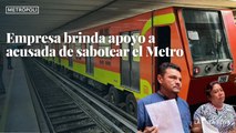 Empresa brinda apoyo a  acusada de sabotear el Metro