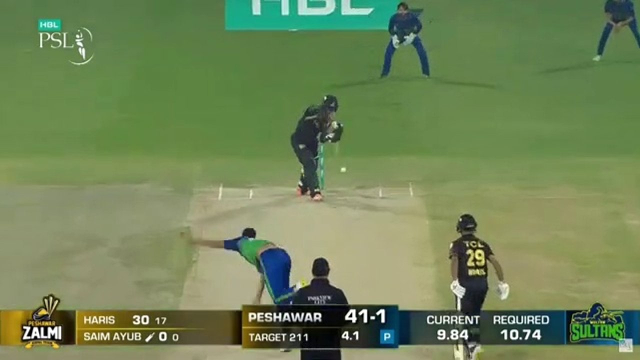 *_ Blistering Knock By Saim Ayub | Multan Sultans vs Peshawar Zalmi | Match 5 | HBL PSL 8 | MI2T_*