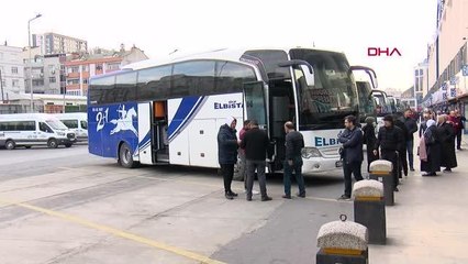 İSTANBUL-EŞ VE ÇOCUKLARINI İSTANBUL'A BIRAKIP ŞEHİRLERİNE GERİ DÖNÜYORLOR