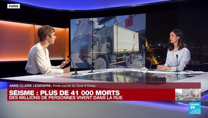 Aide de la France à la Turquie et à la Syrie : 40 tonnes de matériel d'urgence