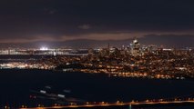 Timelapse - San Francisco, USA - San Francisco's skyline during the sunrise