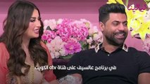 الدانة مودل تعلن انفصالها عن زوجها