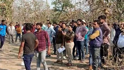 Uncontrolled bus overturned at the turn of Nivar Ghat on Highway