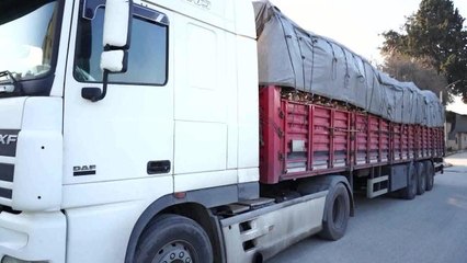 Tarsuslu Hayırsever, Afet Bölgesinden Gelen Vatandaşlar İçin 2 Tır Yakacak Odun Bağışladı