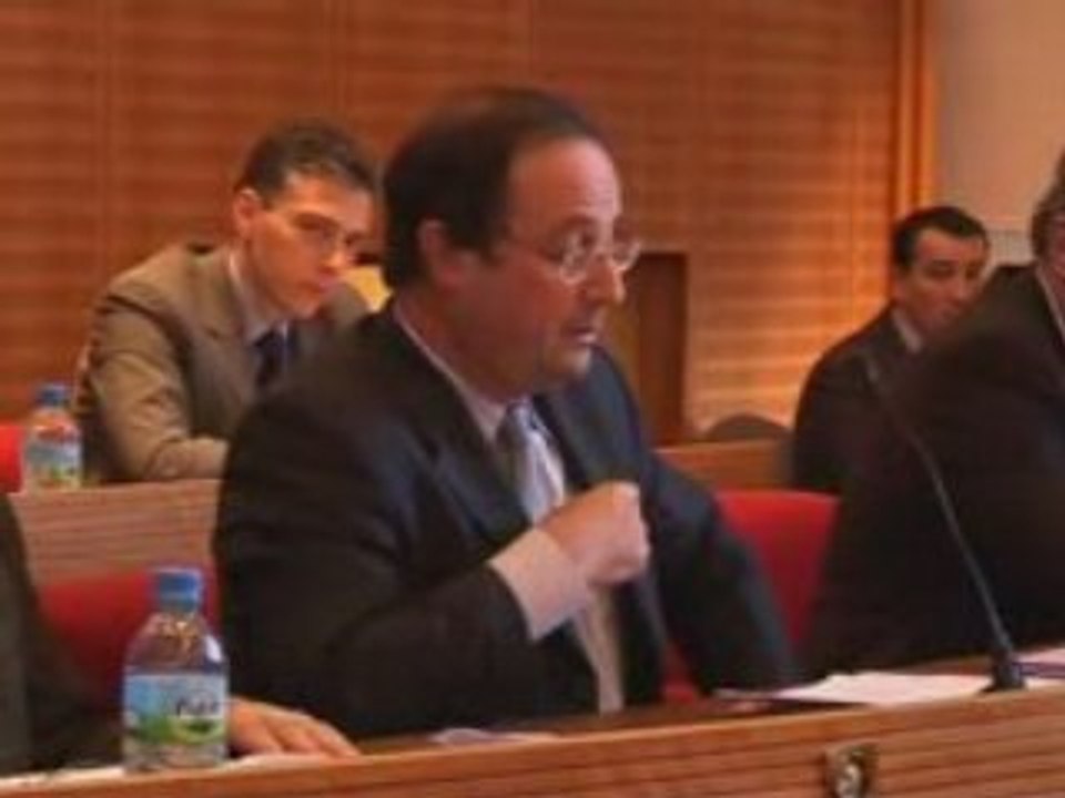 TULLE ELECTION HOLLANDE CONSEIL GENERAL