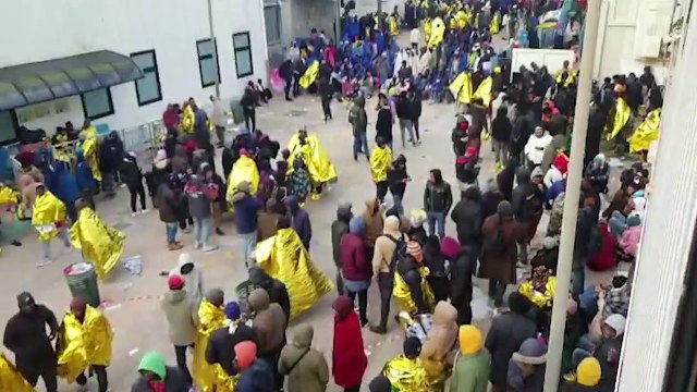 L'hotspot di Lampedusa al collasso