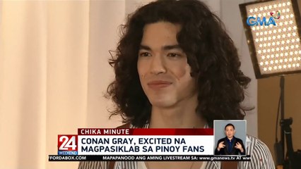 Conan Gray, excited na magpasiklab sa Pinoy fan | 24 Oras Weekend