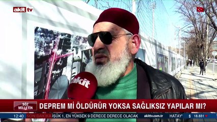 Deprem mi öldürür yoksa sağlıksız yapılar mı ?
