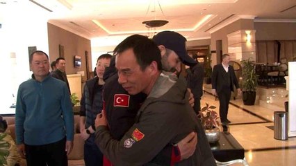 Download Video: Deprem bölgesinde çalışan Çinli Arama Kurtarma Ekibi ülkelerine Pendik'ten uğurlandı