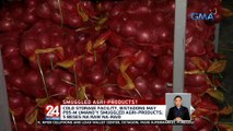 Cold storage facility, bistadong may P95-M umano'y smuggled agri-products | 24 Oras Weekend