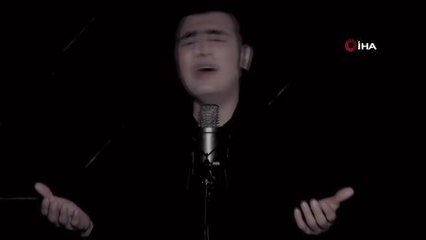 Özbekistanlı sanatçı Jurayev'den "Derdin, derdim oldu bugün Türkiye" klibi