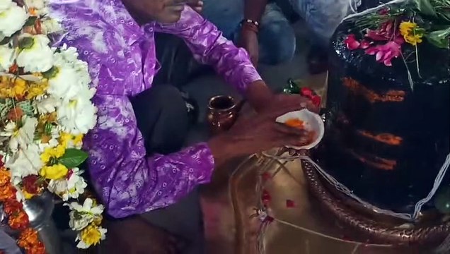 मंदिरों में उमड़ रही भीड़, पंचामृत समेत आक, धतूरा, बिल्वपत्र से कर रहे शृंगार और पूजा-अर्चना