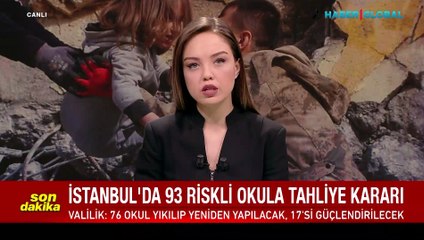 İstanbul'da 93 okul için tahliye kararı verildi