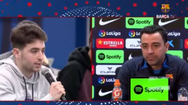 El ‘palo’ a la prensa de Xavi que ha terminado entre risas
