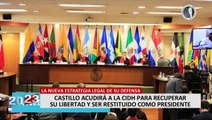 Premier Otárola advierte que Pedro Castillo acudiría a la CIDH en busca de su libertad