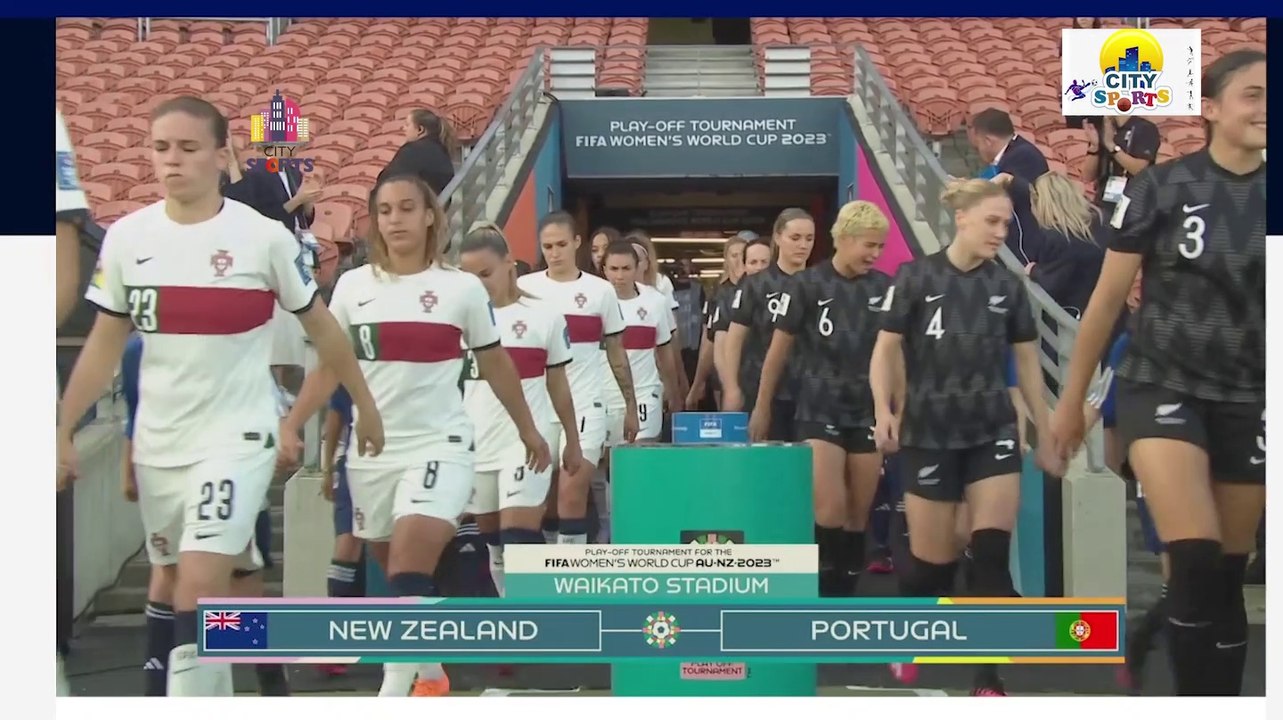 2023 WWC Play Off | New Zealand vs Portugal | 0-5 Match Highlights