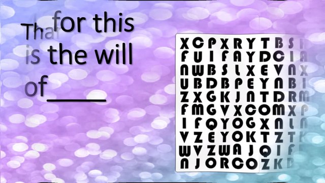 Bible Quiz Word Search i Thessalonians 5 16 18