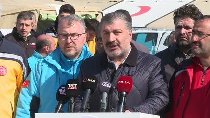 Download Video: Fahrettin Koca, deprem sebebiyle tedavi görenlerin sayısını açıkladı