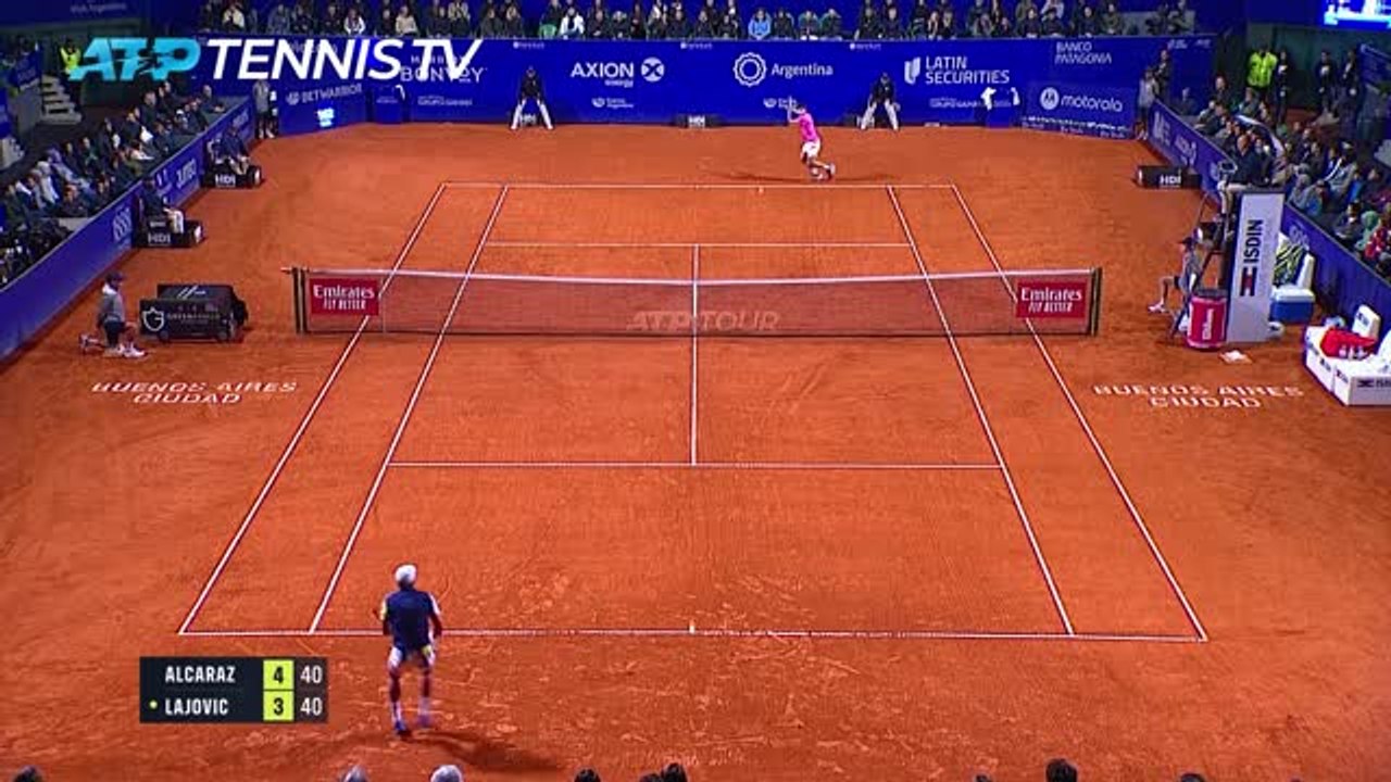 Highlights: Alcaraz im Halbfinale von Buenos Aires