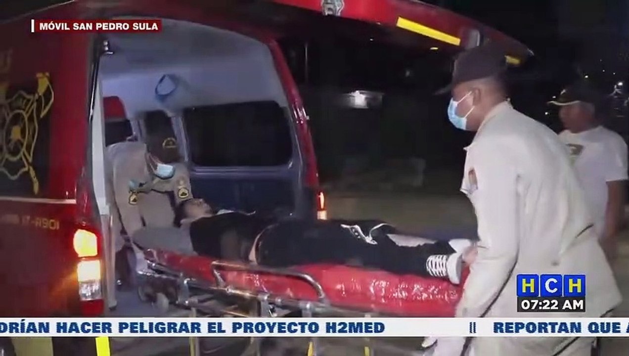 Movil de emergencia de San Pedro Sula 18 de febrero de 2023
