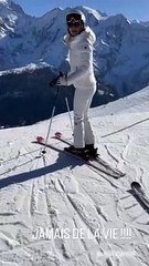 Cauet en vacances au ski