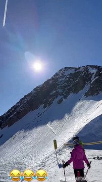 Cauet en vacances au ski