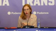 Lilith Verstrynge augura que las presiones a Podemos 