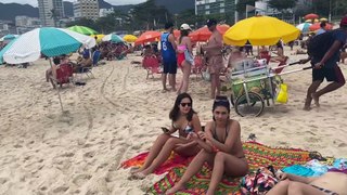 Rio de Janeiro İPANEMA Beach SUMMER BRAZİL
