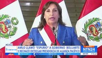 AMLO se niega a entregar la presidencia de la Alianza del Pacífico a Perú: “no quiero legitimar un golpe de Estado”