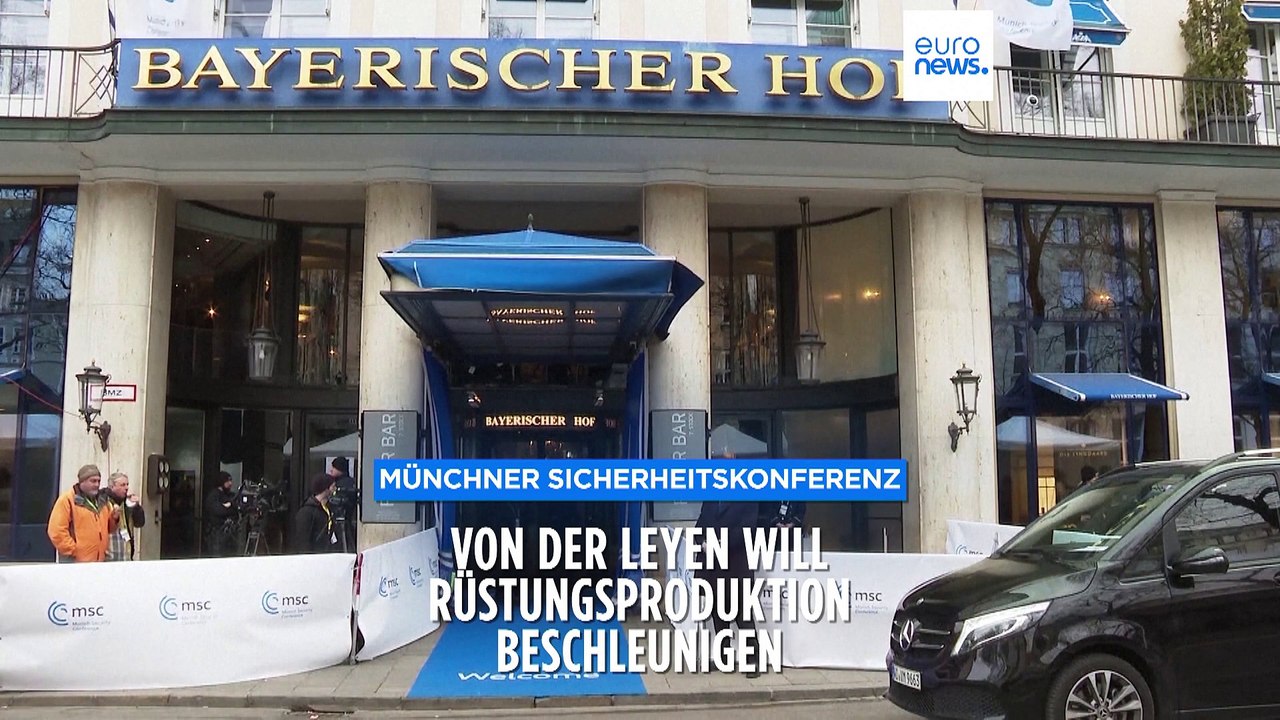 Schneller Waffen für die Ukraine: von der Leyen will Rüstungsproduktion beschleunigen