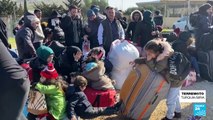 Refugiados sirios en Turquía regresan a su país luego de terremoto
