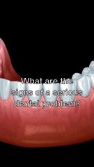 What are the signs of a serious dental problem?