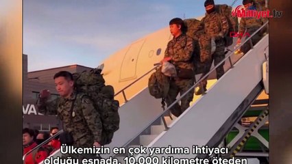 Güney Kore ekibine dönüş uçağında duygulandıran teşekkür