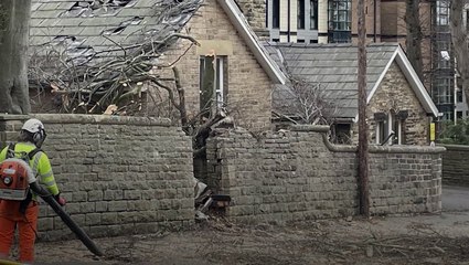 Storm Otto leaves almost 2,000 homes without power in the UK