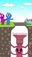 TOP 3 Funny Animation about Rainbow Friends   #shorts #animation #story