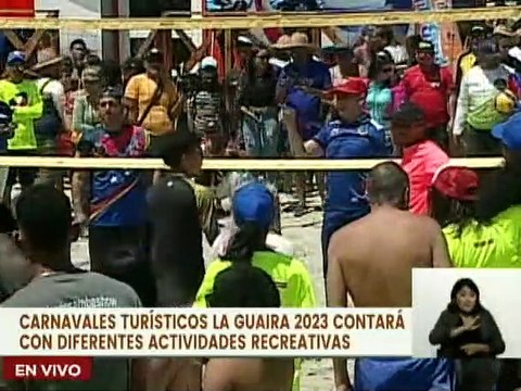Inician los Carnavales Felices 2023 en la pqa. Caraballeda en el edo. La Guaira