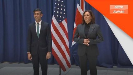 Hubungan Dua Hala | Rishi Sunak Kamala Harris bertemu di Jerman