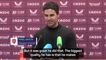 Arteta shocked by Jorginho's shooting ability