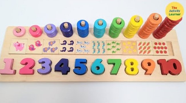 Numbers & Counting Learning Activity | Educational Videos for Toddlers
