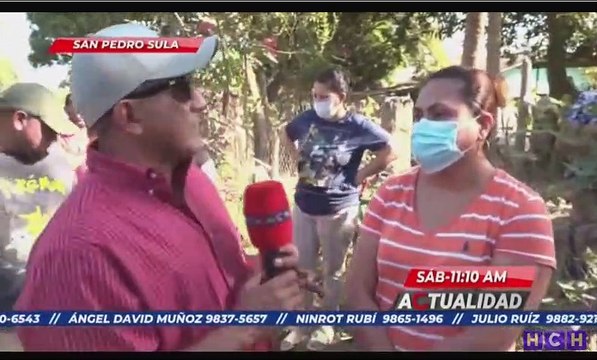 ACTUALIDAD visita los bordos en San Pedro Sula donde la gente vive preocupada