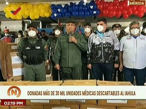 Mérida | Más de 30 mil unidades médicas fueron donadas para pacientes IAHULA