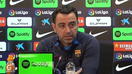 Xavi: "Necesitamos hacer rotaciones"