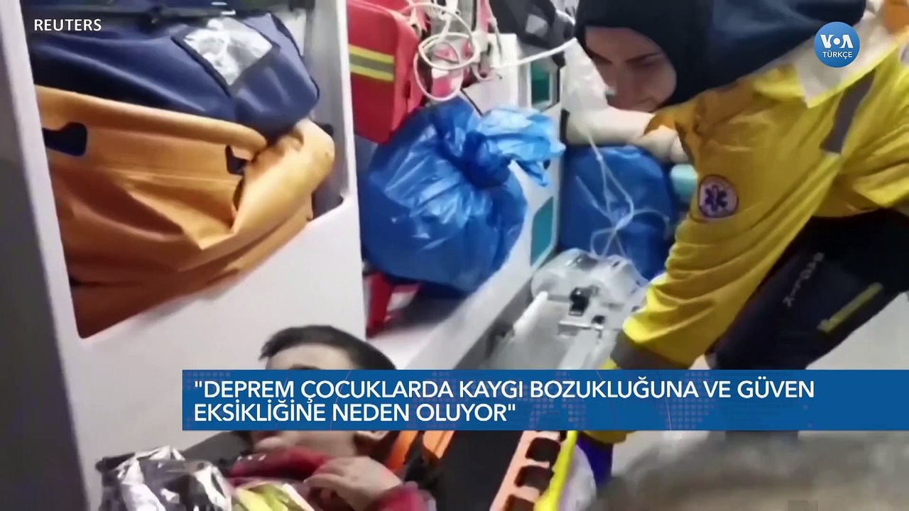 "Deprem Çocuklarda Kaygı Bozukluğu Yaratıyor"