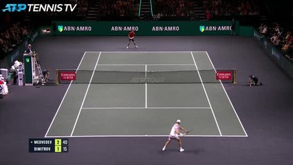 Rotterdam - Medvedev en finale !