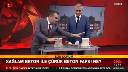 Sağlam beton ile çürük beton farkı ne? Depremde binaların yıkılmama sırrı betonun sulanması mı?