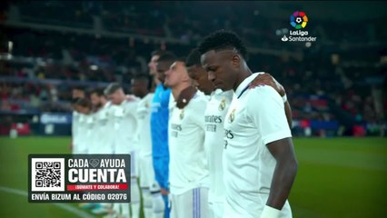 El insulto a Vinicius durante el minuto de silencio