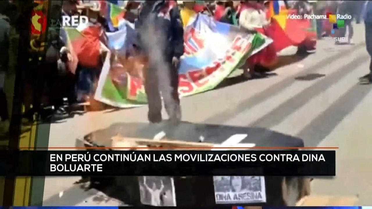 teleSUR Noticias 17:30 18-02: Perú: Ciudadanos exigen renuncia de Boluarte