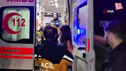 Bursa'da iki otomobilin çarpışması sonucu 6 kişi yaralandı