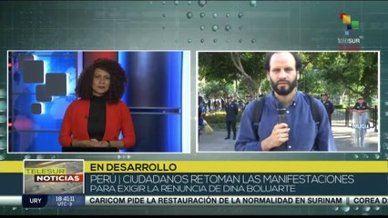 Pueblo peruano inicia paro en contra del Gobierno de Boluarte